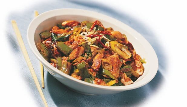 回鍋挪威三文魚